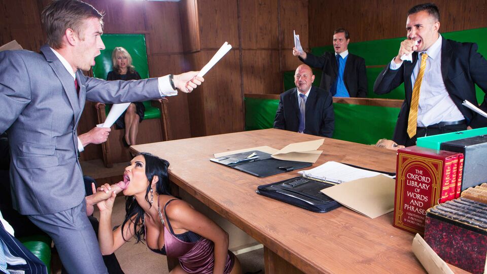 Película con la excitante Jasmine Jae y Lou Lou con británico de Big Tits at Work