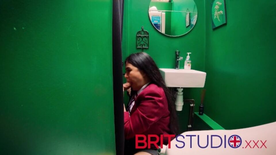 Brit Studio featuring beauty's gloryhole porn