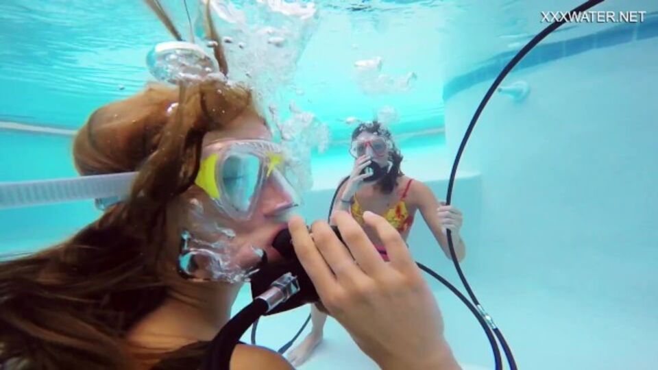 Naughty Katya - hungarian video - Underwater Show