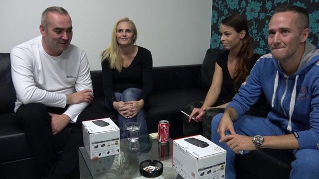 Incrível gravação com esbelta Noname do Czech Wife Swap