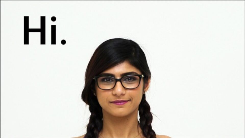 Endearing Mia Khalifa's big tits smut