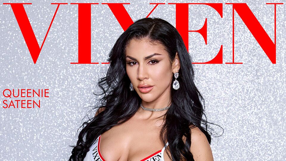 Vixen apresenta tetas grandes pornografia da Queenie Sateen