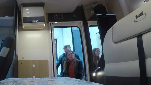 Straight hair xxx with sensuous Claudia Macc from Сzech Сaravan