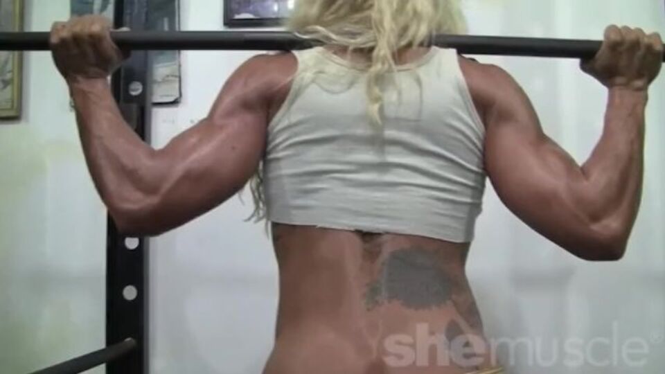 La sauvage Jill - bande-annonce blonde - Female Muscle Network