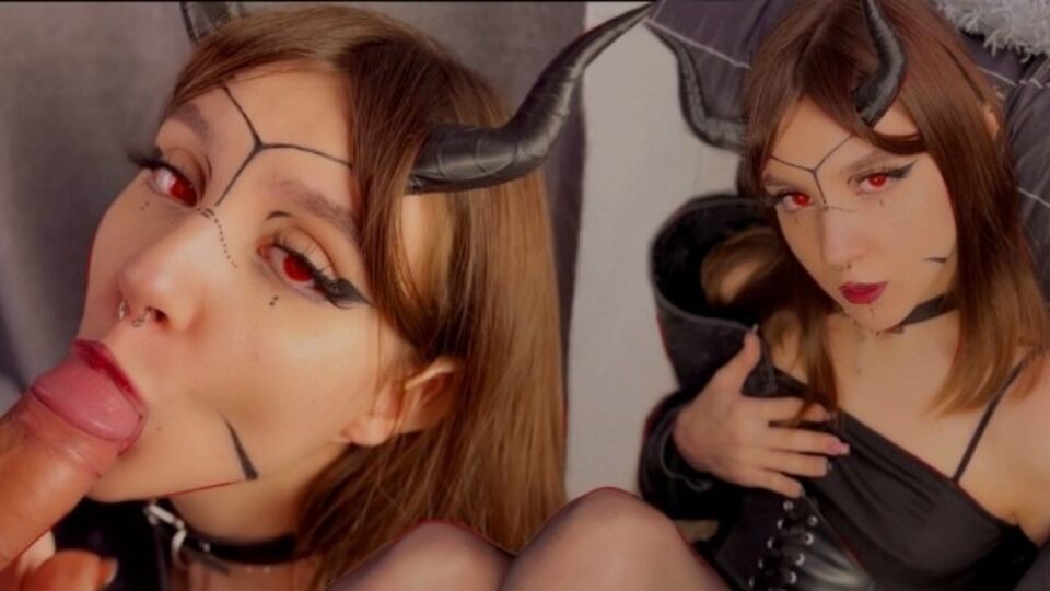 Glamouröse satanicabstract's 18 jährig XXX-Clip