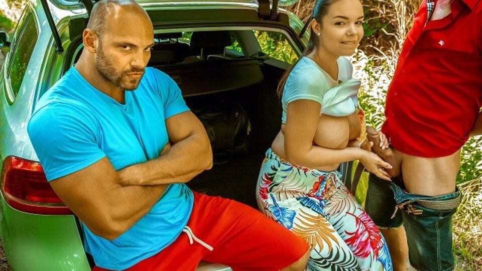 Estrela pornô filme com sensual Sofia Lee do Hunt4k