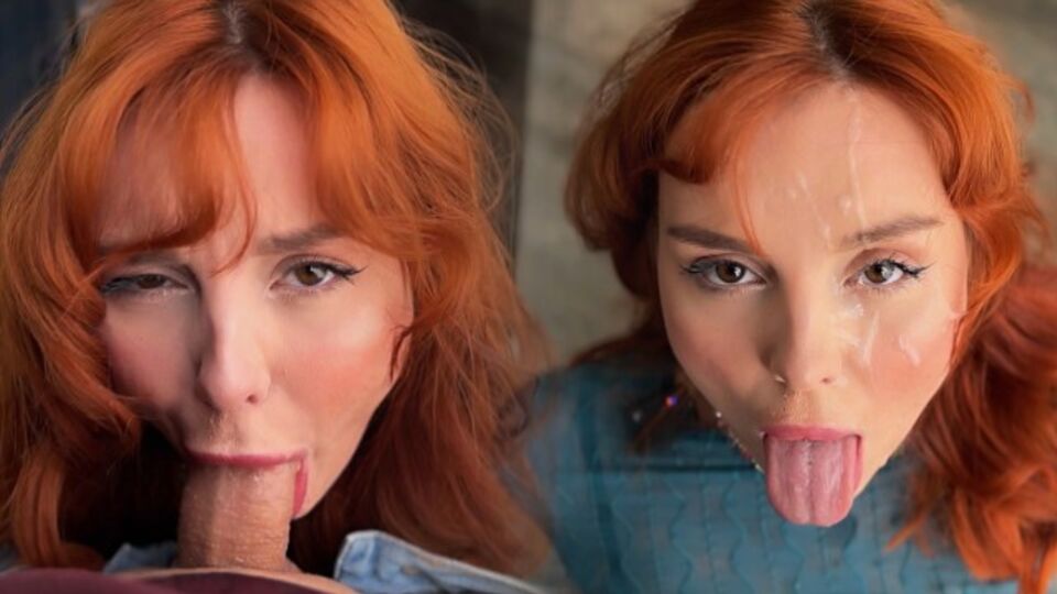 Eva Soda's red head dirt by Verified Amateurs