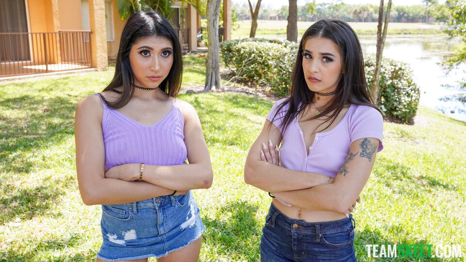 Watch cutesy Penelope Woods and Sofie Reyez's scene