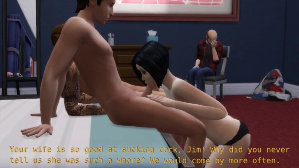 Amorosa DDSims estrelando em gangbang trailer