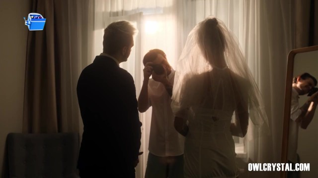 Betörende Chriss Tenson und Owl Crystal in Handschuhe Sexstreifen