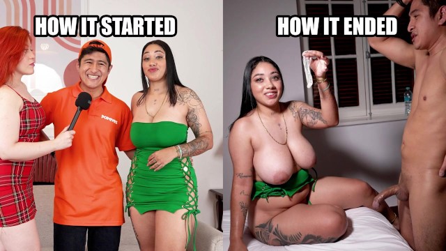 Séquence de pipe avec l'aimante maîtresse de Milky Peru