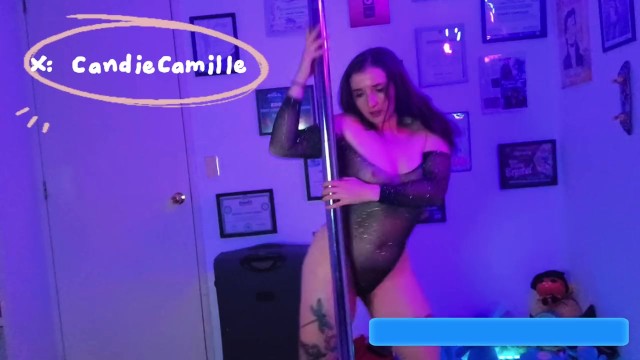 Orgasmo de mulher safado com gata Candy Camille do Verified Amateurs