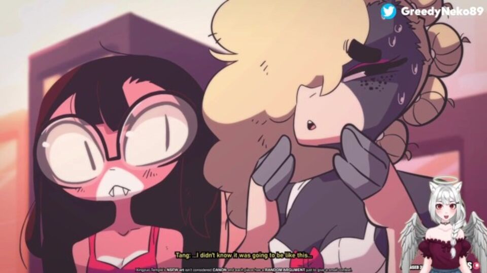 Pura greedyneko estrelando em bundão pornô