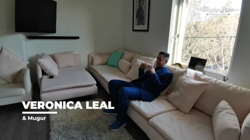 Molhada Mugur e Veronica Leal estrelando em peitos naturais filme