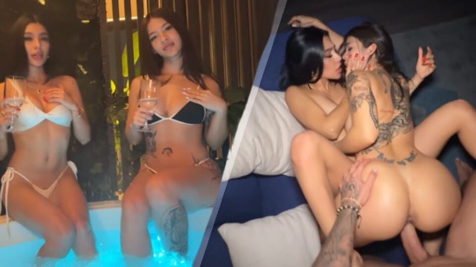 Porno de lésbica con PovMan y Liz