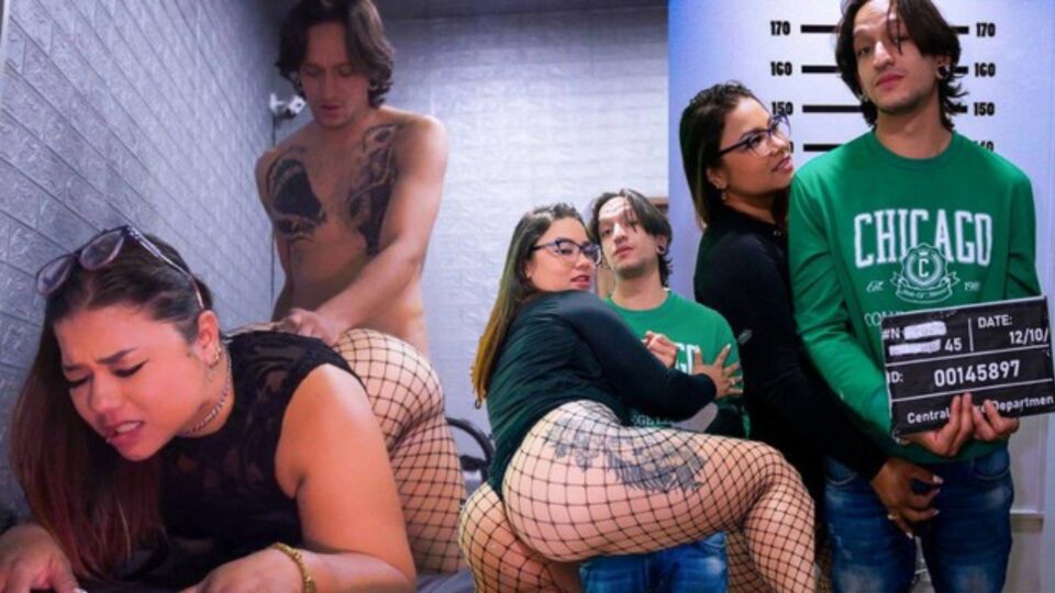 La perrita Linda Clauss en película de chica cachonda