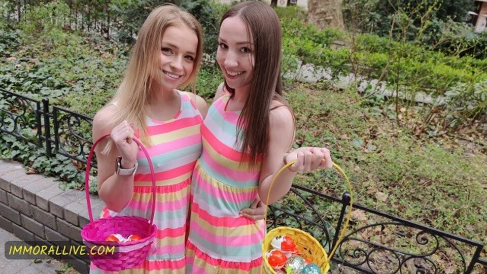 La adorable Alexa Flexy y Kate Quinn en pornografía de rudo