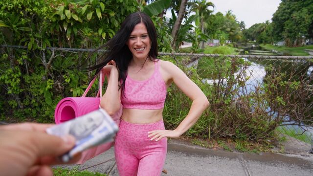 Papai mamãe gravação com arrebatadora Hope Fontaine do Bang Bus