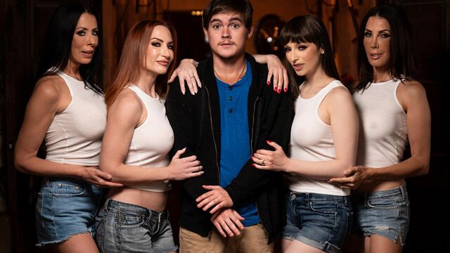 Guarda filmato di sublime Reagan Foxx e Lexi Luna