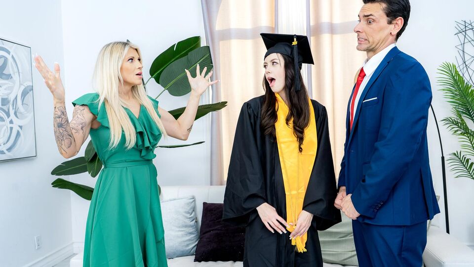 Lockende Selena Love - Blowjob Sexfilm - Family Strokes