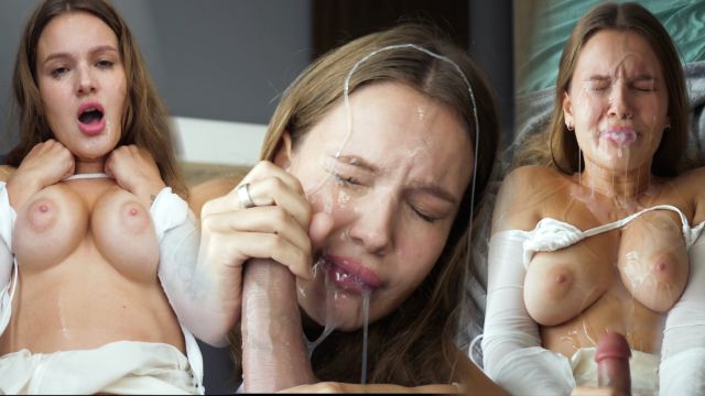 Bubbly ImMayBee's cumshot movie