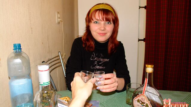 Long hair clip with ideal Adrianna from Young Libertines