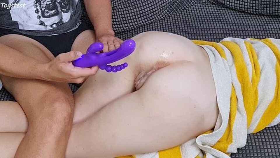 Toystest in Dicker Arsch Sexfilm von Verified Amateurs