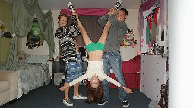 Vídeo de la tentadora Laney y Hayden de sexo de lado 