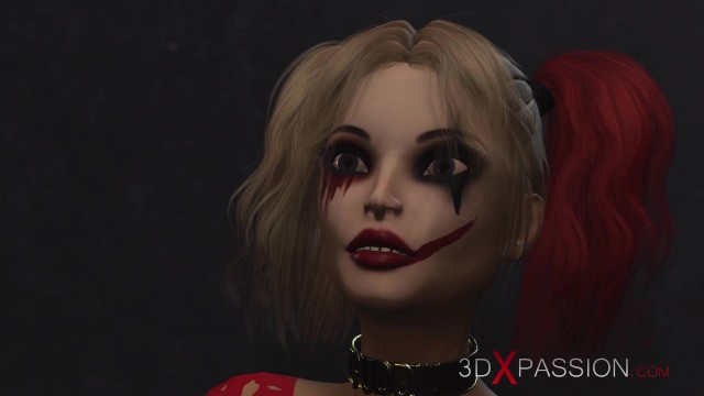 Insatiable Harley Quinn at prison guard movie