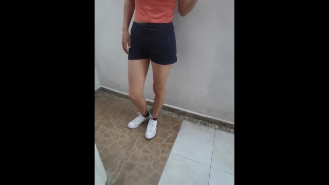 Rodaje de amateur con Tania