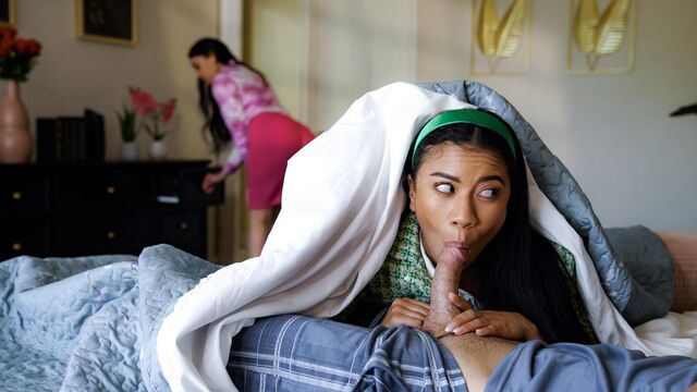 Nice Ameena Green's missionary sex