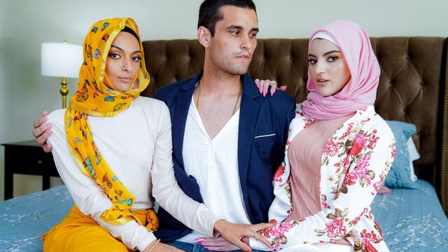 Hijab Hookup - rodaje de culo grande