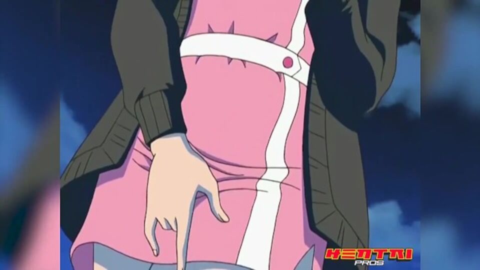 Xxx con la muy caliente perla con de perrito de Hentai Pros