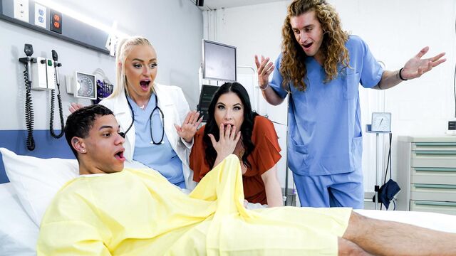 Xxx quartetto con viziosa Elana e Ivy