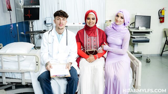 Película con la intensa Evie Christian y C Stylex con oral de Hijab Mylfs