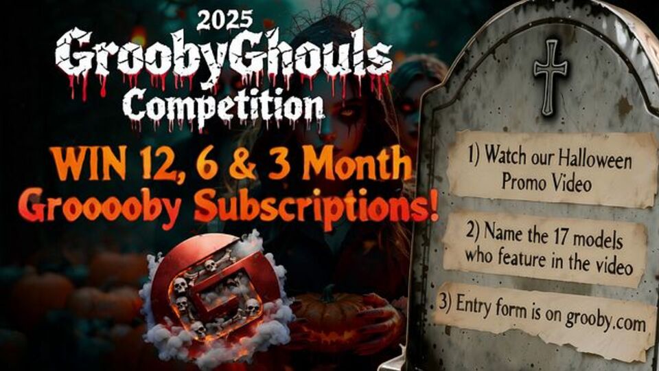 Modelo en tráiler de cosplay de Grooby Girls