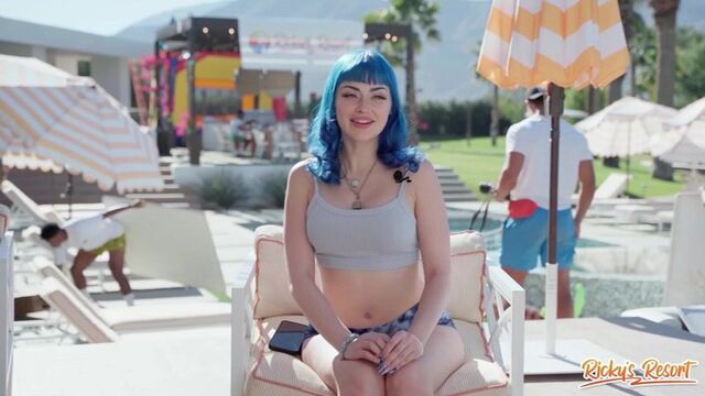 Scherzosa Jewelz Blu partecipa in porno gambe lunghe