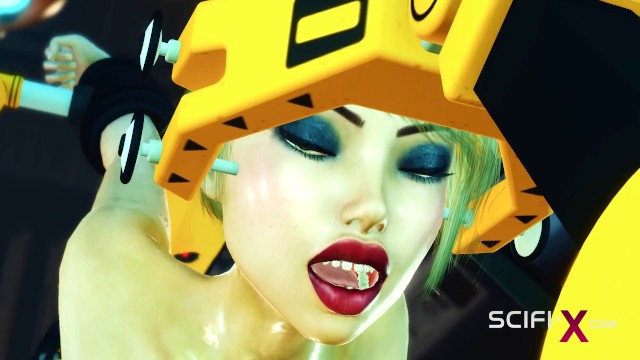 Piru grande delícia com plástica alma gêmea do Scifi-X