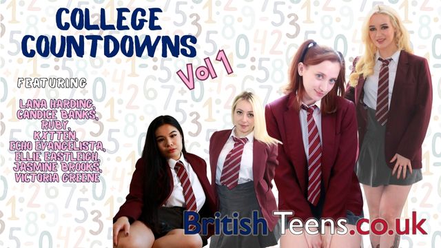 British Teens featuring wench's countdown porn
