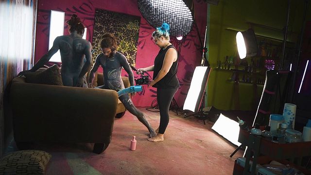 बढ़िया दिखने वाली Proxy Paige और Anuskatzz - त्रिगुट क्रिया - Dirty Dreaz