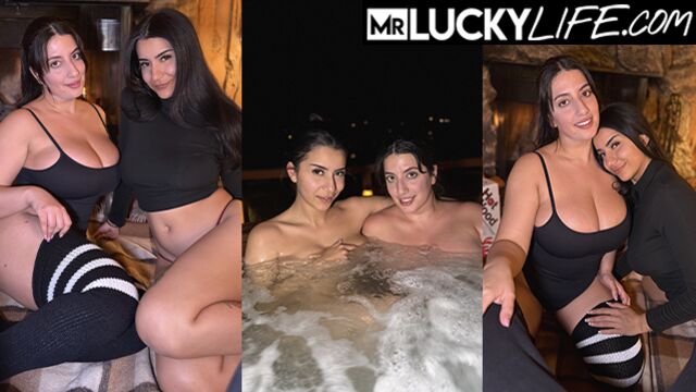 Sarah Arabic e Roxie Sinner in xxx intimo di Mr Lucky Life