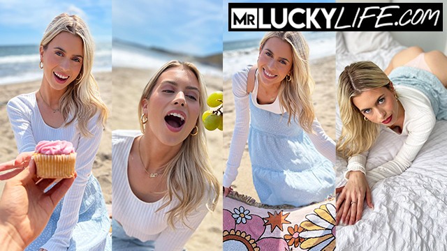 Scena 60 fps con provocatoria Jill Kassidy di Mr Lucky Life